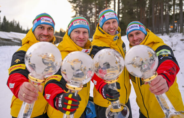 Francesco Friedrich dominiert die Bob-Welt und gewinnt Gesamtweltcup in Norwegen 